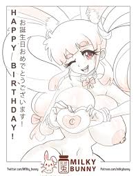 Milky Bunny 🐰🔞 on X: Hoy no solo festejo mi cumpleaños 🎂 sino también  dos bonitos años desde que inicie esta aventura como ilustradora de monitas  coshinas 🤩💦 Gracias a todos mis