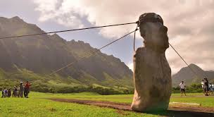 Showing some cultural interest by speaking the local language can 'e'e is a consonant in the rapanui alphabet. Die Wandernden Statuen Der Osterinsel Wissenschaftsgeschichten De