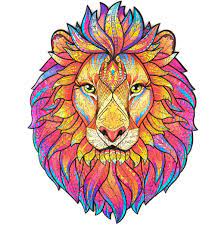 Before that, though, i'm going to give you a quick breakdown of the elements of the puzzle. Wooden Jigsaw Puzzle Mysterious Lion Unidragon