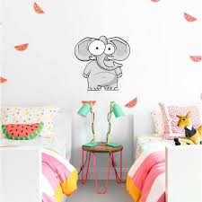 Koala baby yellow wooden nursery hanging lion wall decor 13 inch 5792. Baby Elephant Wall Decal Baby Elephant Wall Sticker Baby Elephant Wall Decor Overstock 32038674
