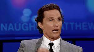 Mcconaughey matthew wars star alright movie crying buzzfeed scenes awkward nolan laughing christopher interstellar. Mattthew Mcconaughey Gifs Get The Best Gif On Giphy