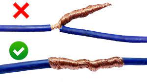 How To Properly Joint Electrical Wires Wrong And Right Joint Married Electrical Wiring Electricity Electric Flux