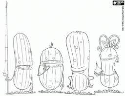 Pictures of dill pickle coloring pages and many more. Pickle Coloring Pages Printable The Pickles Pickle Dill Sour Sweet And Pearl Coloring Page Coloring Pages Letter A Crafts Pickles