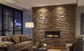 So Easy To Do Just Get A Cheap Cost Co Fire Place And Surround It With Our Stone Panels For The Muri In Pietra Interni Camini In Pietra Impilati Design Camino