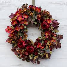 Continue to twist, tie and tuck with floral wire until your greenery and floral picks are secure and in place. Home Decor Autumn Wreath Fall Wildflower 2 Hydrangea Wreath Front Door Wreath Grapevine Wreath Fall Farmhouse Wreath Fall Wreath Housewarming Home Living