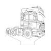 Kleurplaat vrachtwagen scania nieuw pencil drawings of semi trucks. 1