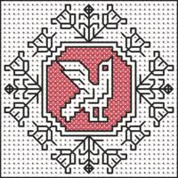 Frame piece stitch count 114x122 pillow stitch count 57x87. Assisi Embroidery Wikipedia