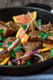 Orange Harissa Lamb Chops Recipe The Mediterranean Dish Quick Pan Seared And Flavor Packed Lamb Chops With Lamb Chop Recipes Healthy Lamb Recipes Lamb Chops