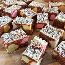 Easy Recipe For Classic New Zealand Lolly Cake Plus Quick Video Recipe Slices Recipes Lolly Cake Cakes Plus