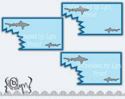Shark birthday party invitation template. Shark Attack Blank Cards Printables Add On For Other Shark Items In 2021 Shark Birthday Invitations Shark Themed Birthday Party Shark Birthday Party Invitation
