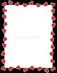 Red Hearts Valentine S Day Border Clean Valentine S Day Holiday Love Border Sponsored Clean Valentines Day Border Printable Border Borders For Paper