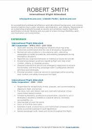 Searching for a company to help utilize strengths in. International Flight Attendant Resume Samples Qwikresume