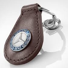Keychains Classic Brown Cowhide Genuine Mercedes Benz Collection Mercedes Benz Benz Schlusselanhanger