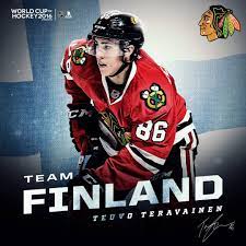 Teuvo Teravainen Was Named To Team Finland For The 2016 World Cup Blackhawks