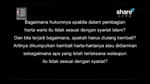 Puncak bangi, bandar baru bangi. 5 Apa Hukumnya Pembagian Harta Waris Tidak Sesuai Dengan Syariat Islam Apa Harus Diulang Youtube