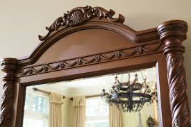 Each shelf can support up to 25lb of clothing, bed linen, books and more. North Shore Dresser And Mirror Ashley Furniture Homestore