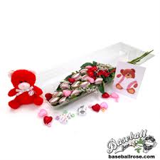 Baseball Rose Valentine S Day Grand Slam Bouquet