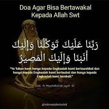 Doa Agar Bisa Bertawakal Kepada Allah Allah Tuhan Doa