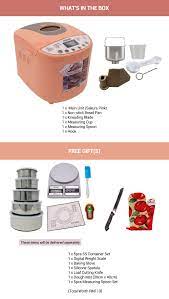 Dan sekarang sudah berkerja dan ada duit. Mugen Smart Bread Maker