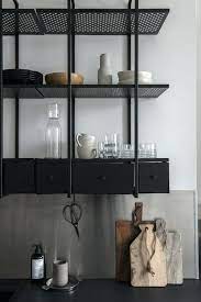 We did not find results for: Suspended Shelf Best Metal Kitchen Shelves Ideas On Storage Suspended Suspended Shelf Supports Interior Design Kitchen Beautiful Kitchens Black Kitchens