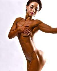 Asian female bodybuilder nude