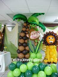 Balloon Decor For All Types Of Parties Baby Shower Ideas Baby Shower Balloons Baby Shower Decorations For Boys Jungle Baby Shower