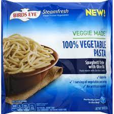 Cook the pasta according to the directions. Birds Eye Steamfresh Veggie Made Spaghetti Style With Olive Oil Frozen Pasta 10 Oz Instacart