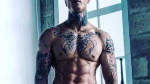 Model is wearing a size medium. Chris Heria S 19 Tattoos Their Meanings Body Art Guru