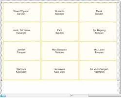 Menulis nama serta alamat tamu yang hendak diundang di acara pernikahan anda memiliki beberapa aturan dasar antara lain: Contoh Penulisan Nama Di Label Undangan Pernikahan Barisan Contoh