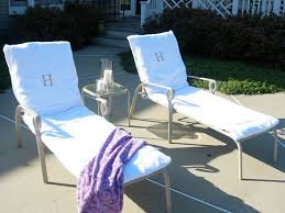 How To Make Monogrammed Slipcovers For Outdoor Chaise Lounge Chairs Outdoor Furniture Cushions Slipcovers Outdoor Chaise Lounge