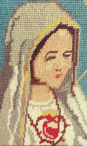 Con le 349 offerte di abbigliamento e accessori donna a padova su kijiji troverai tutto. Madonna Di Fatima Ricamo Mezzo Punto Kids Rugs Rugs Kids