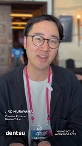 Get ready to tune in for another In(sight) with Dentsu is Jiro Murayama,  Creative Producer at dentsu Tokyo! He's sharing invaluable insights