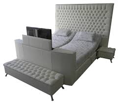 It is now time to attach a board across the frame. Tv Beds Tv Lift Mechanism Queen Size Tv Bed