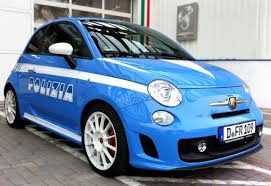 Fiat 500 Abarth Police Car Voiture Urgence