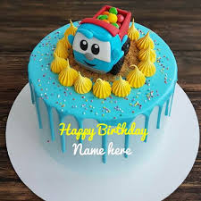 Birthday Cake Happy Birthday Emoji Copy And Paste Cartoon Truck Birthday Cake With Gems Birthday Cake With Name For Kid Kid Birthday Cake Happy Birthday Cakes Cartoon Birthday Cake Happy Birthday Cake Images