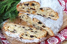 My dad used to bake easter bread and this recipe is very similar. Best German Christmas Stollen Christstollen The Daring Gourmet