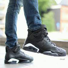 Air Jordan 6 Retro Black Cat Sneaker Collection Boys Shoes Styling Jordans