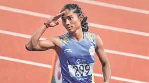 Beginning in 1952, the rules were changed to allow civilians and women. I Will Bounce Back Hima Das After Missing Olympics Sports News The Indian Express