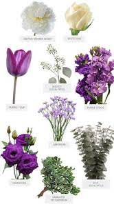 To help you better understand which flowers are available the month of your wedding, here is a list of some of the most popular wedding flowers based on availability by season. 110 Purple Violet Wedding Flowers Ideas Violet Wedding Radiant Orchid Wedding Flowers