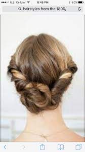 Simple Easy 1800s Hairstyle Hair Styles Long Hair Styles