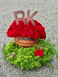 Maybe you would like to learn more about one of these? Basketball Floral Vase For Rk Associates Raanan Katz Blog Fleur Flower Boutique