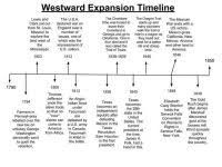 Manifest Destiny Chart Answers Westward Expansion