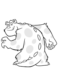 Sulley escaping with boo in this amazing coloring page, sulley escapes with boo while mike is distracting the cda! Monsters Inc 132359 Animation Movies Printable Coloring Pages