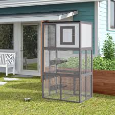 Whether you're in a small apartment with limited outdoor space or just want your cat to be able to enjoy the outdoors without fear of cars or coyotes, this post is for you. Outdoor Cat Cages Playpens You Ll Love In 2021 Wayfair
