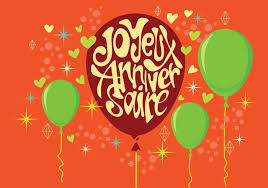 Voir plus d'idées sur le thème image carte anniversaire, carte anniversaire, anniversaire. Happy Birthday In French Joyeux Anniversaire Vector 147846 Vector Art At Vecteezy