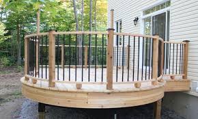 The top edge of the handrail must be . Standard Deck Railing Height Code Requirements And Guidelines
