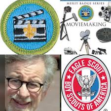 Having Steven Spielberg as your merit badge counselor and signing off