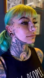 Tatted for the homie. I low key look super cute with a neck and face tattoo  💁🏻‍♀️ who knew!