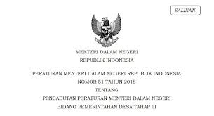 Below you can download free kementerian dalam negeri™ logo vector logo. Pencabutan Peraturan Menteri Dalam Negeri Bidang Pemerintahan Desa Tahap Iii Desa Masawah