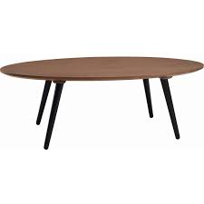 A coffee table is the focus of any living room furniture layout and creates the perfect spot for entertaining. Carsyn Oval Coffee Table Walnut Living Room Furniture Coffee Tables Modern Furniture